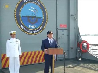 Cumhurbaşkanı Gül, TCG Göksu Fırkateyni’ni Ziyaret Etti