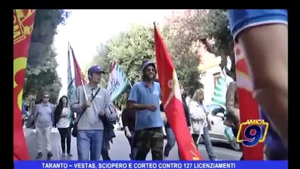 Taranto | Vestas, sciopero e corteo contro 127 licenziamenti