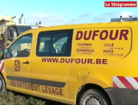 Cast (29). Le parc éolien en chantier