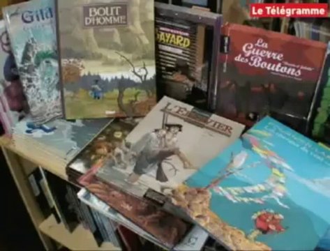 Perros-Guirec (22). L'affiche du Festival de BD 2009