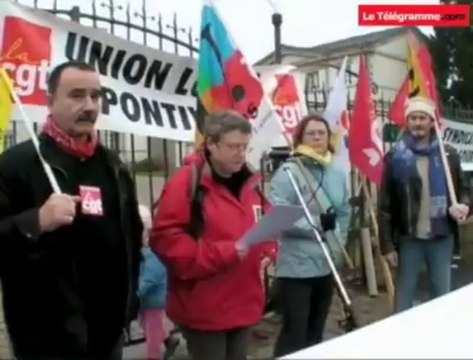 Pontivy (56). 2.800 manifestants