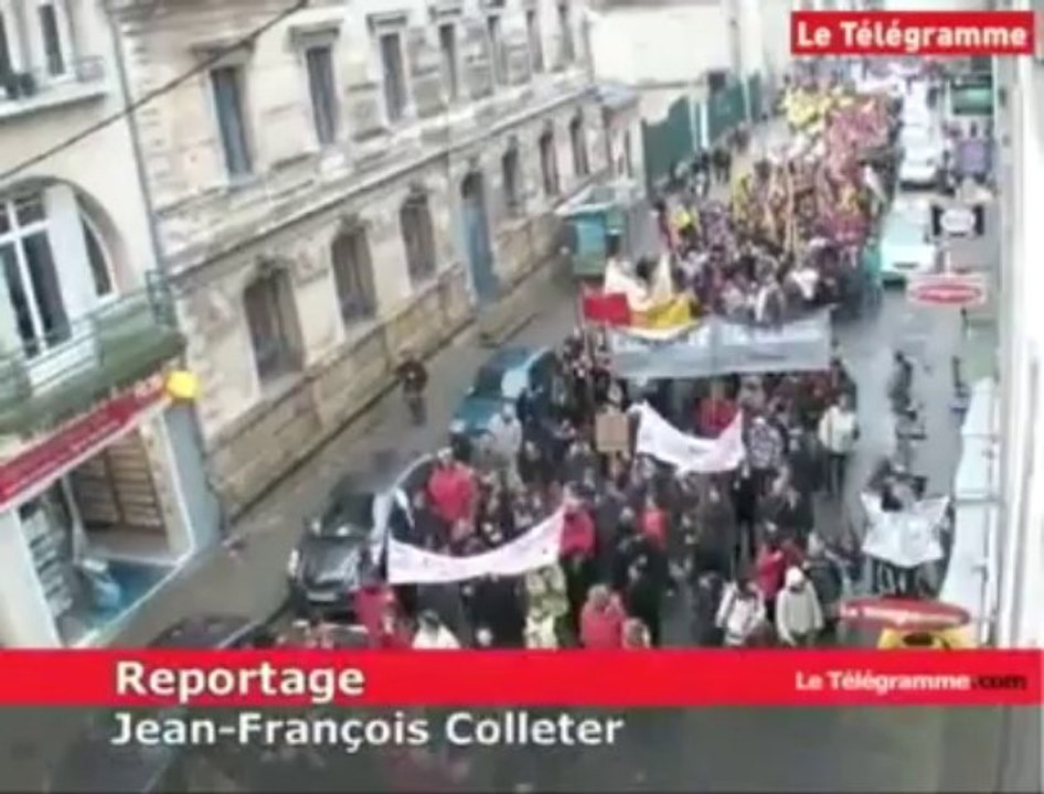 Vannes (56). Entre 6.000 et 10.000 manifestants