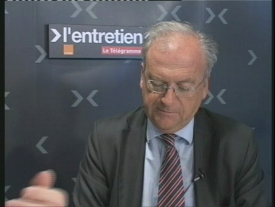 Bernard Poignant. L'entretien Orange-Le Télégramme