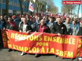 Lorient (56). Entre 13.000 et 30.000 manifestants