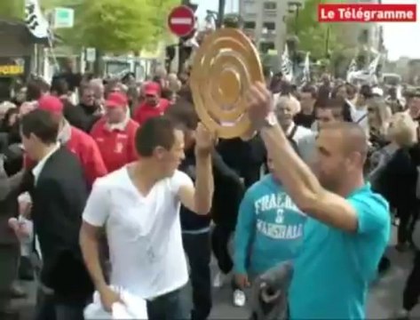 Vannes. Retour triomphal des joueurs