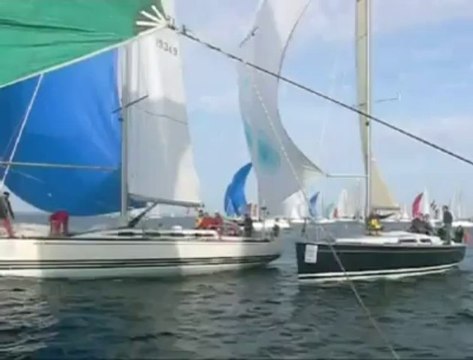 La Trinité-sur-Mer. Du beau monde au Tour de Belle-Ile pour un duel sans vent
