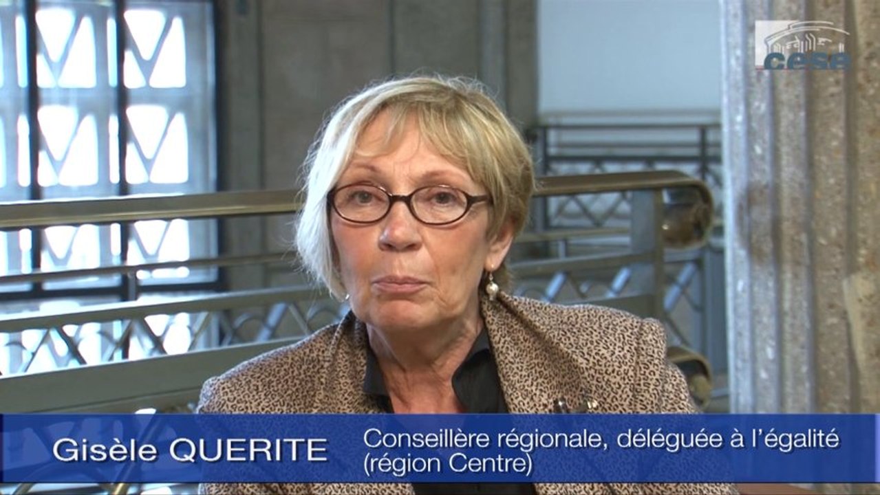 Audition de Mme Gisèle QUERITE, Conseillère régionale (région Centre) - cese