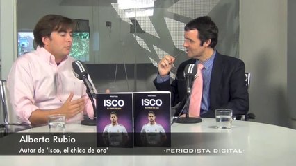 Alberto Rubio, autor de 'Isco, el chico de oro'. 21-10-2013