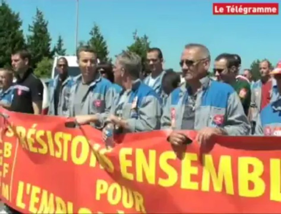 SBFM. Besancenot dans la lutte