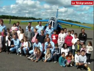 Patrouille de France. Rencontre avec le pilote Sylvain Courtot