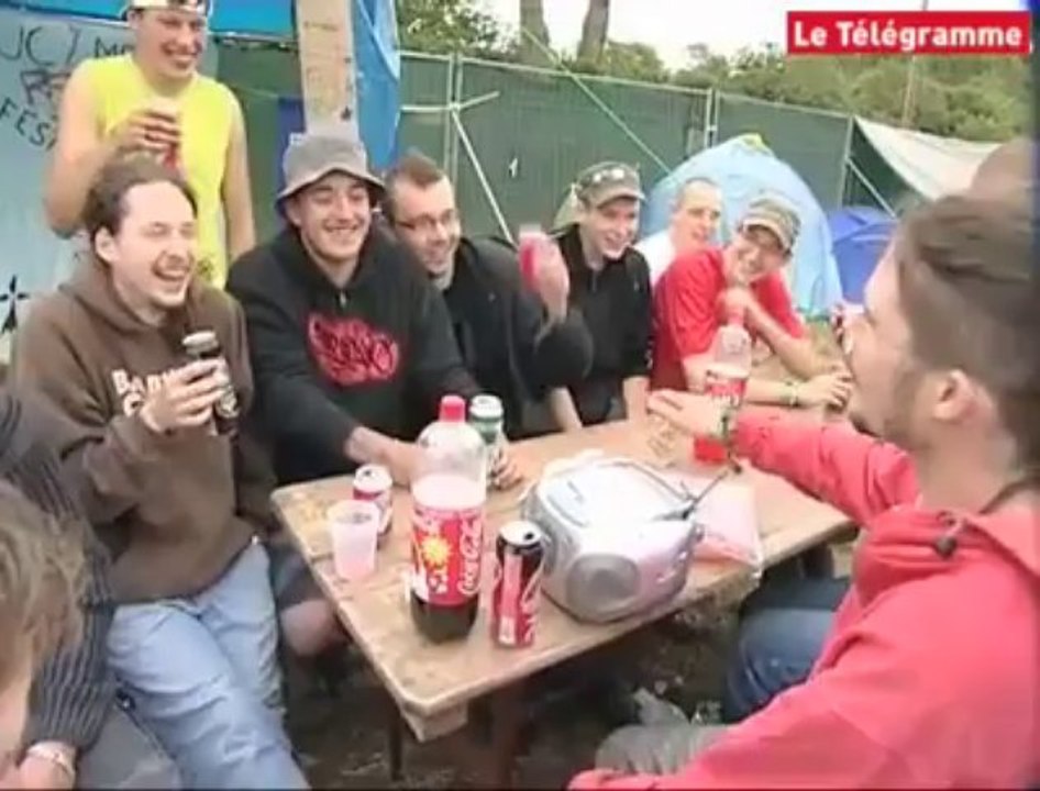 Maxime Le Forestier. Ultime répétition au camping