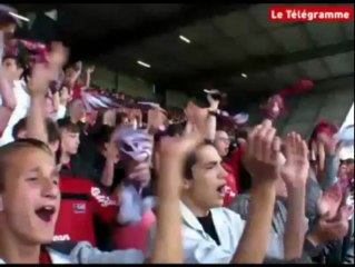 Guingamp-Hambourg. Le Kop Rouge avec En Avant