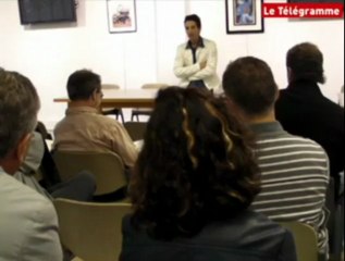 Cyclisme. Christophe Le Mével en visite au Télégramme