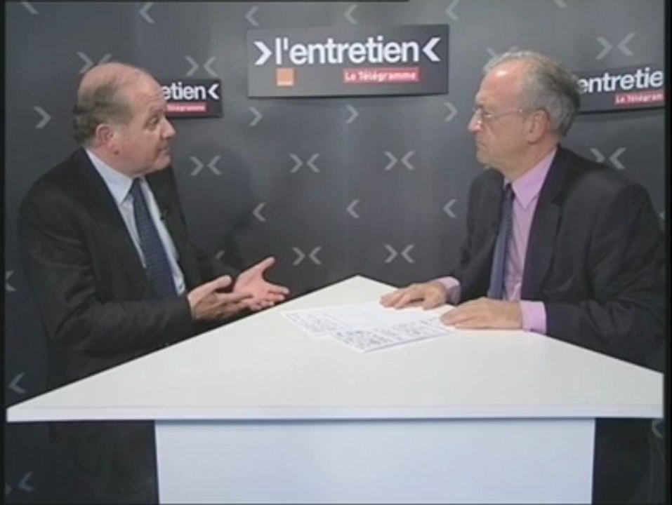 François Goulard. L'entretien Orange-Le Télégramme