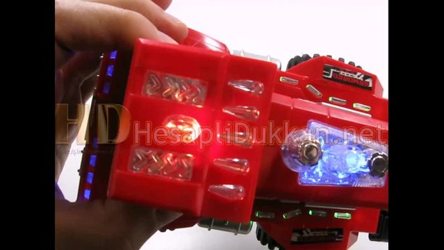 Işıklı müzikli hareketli canavar araba oyuncak hesaplidukkan.net