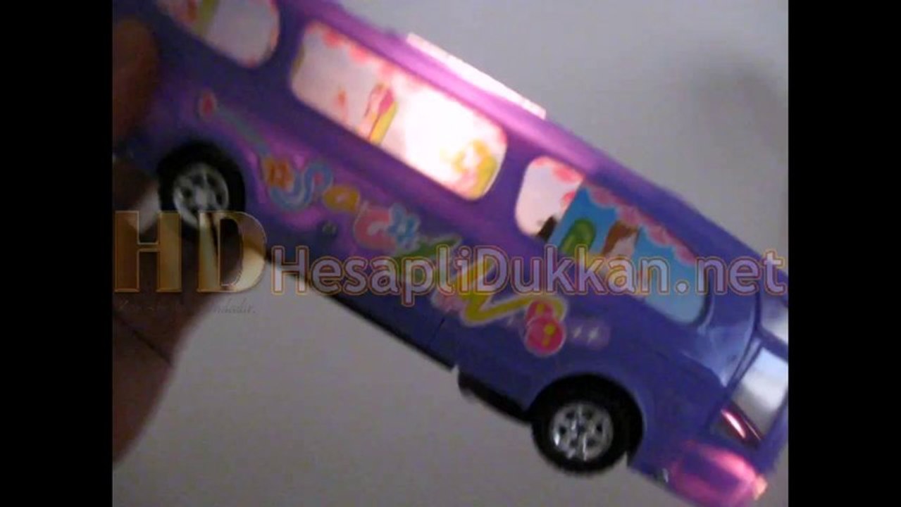 Işıklı müzikli hareketli otobüs oyuncak www.hesaplidukkan.net
