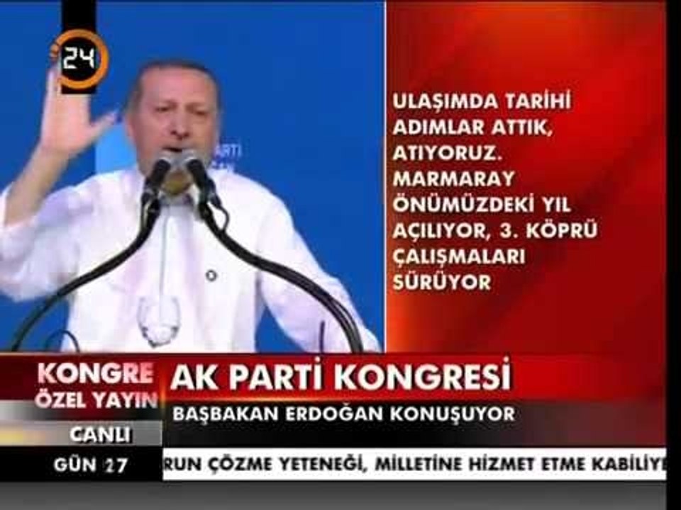 Ak Parti 2012 Kongresi Başbakan Recep Tayyip ERDOĞAN'ın konuşması - 5. Bölüm