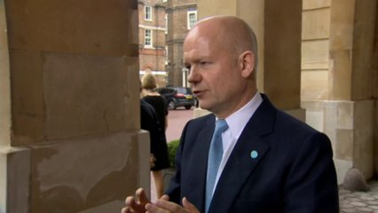 Syria peace talks: Hague's plea to Bashar opponents