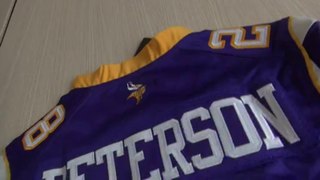 Nike nfl kids jerseys from bestcheapnikejerseys.com Vikings #28 Petterson purple