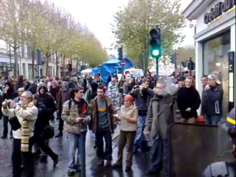 Manif des chômeurs à Rennes
