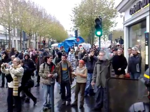 Manif des chômeurs à Rennes