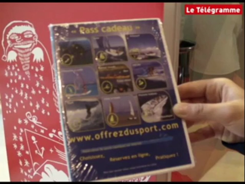 Salon nautique. Lettre au Père Noël avec 50 €