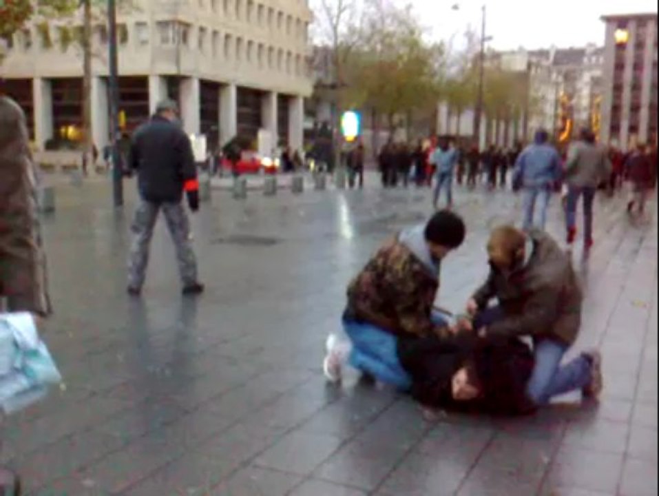 Manifestation des chômeurs à Rennes