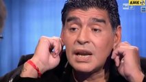 Maradona'dan canlı yayında şok hareket!