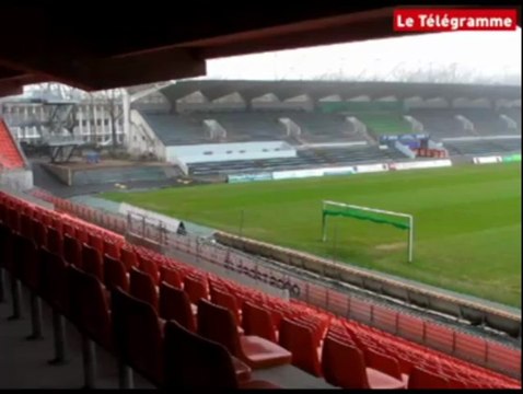 Lorient (56). La nouvelle tribune du Moustoir est prête
