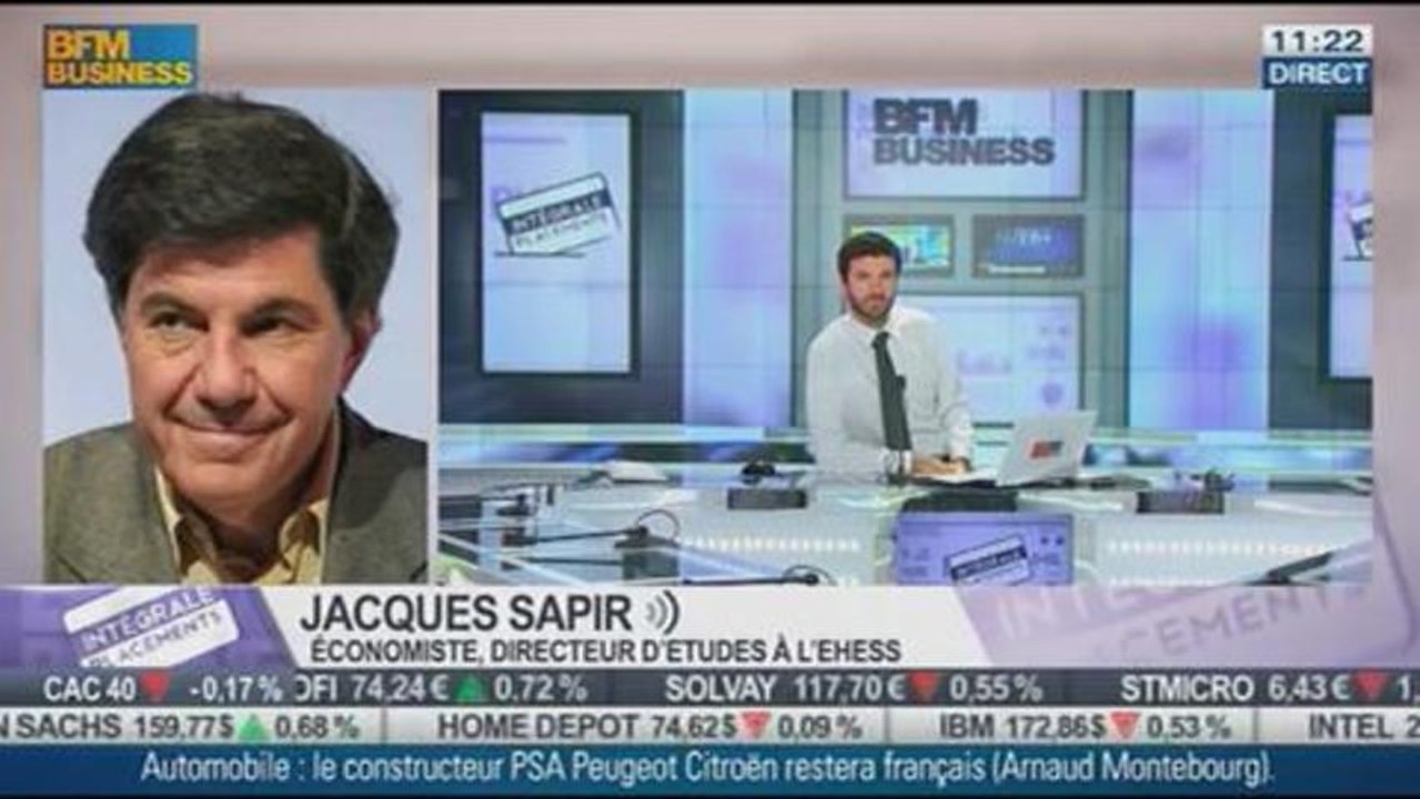 Focus sur la Chine, l'Espagne et la Grèce, Jacques Sapir, dans Intégrale Placements - 22/10