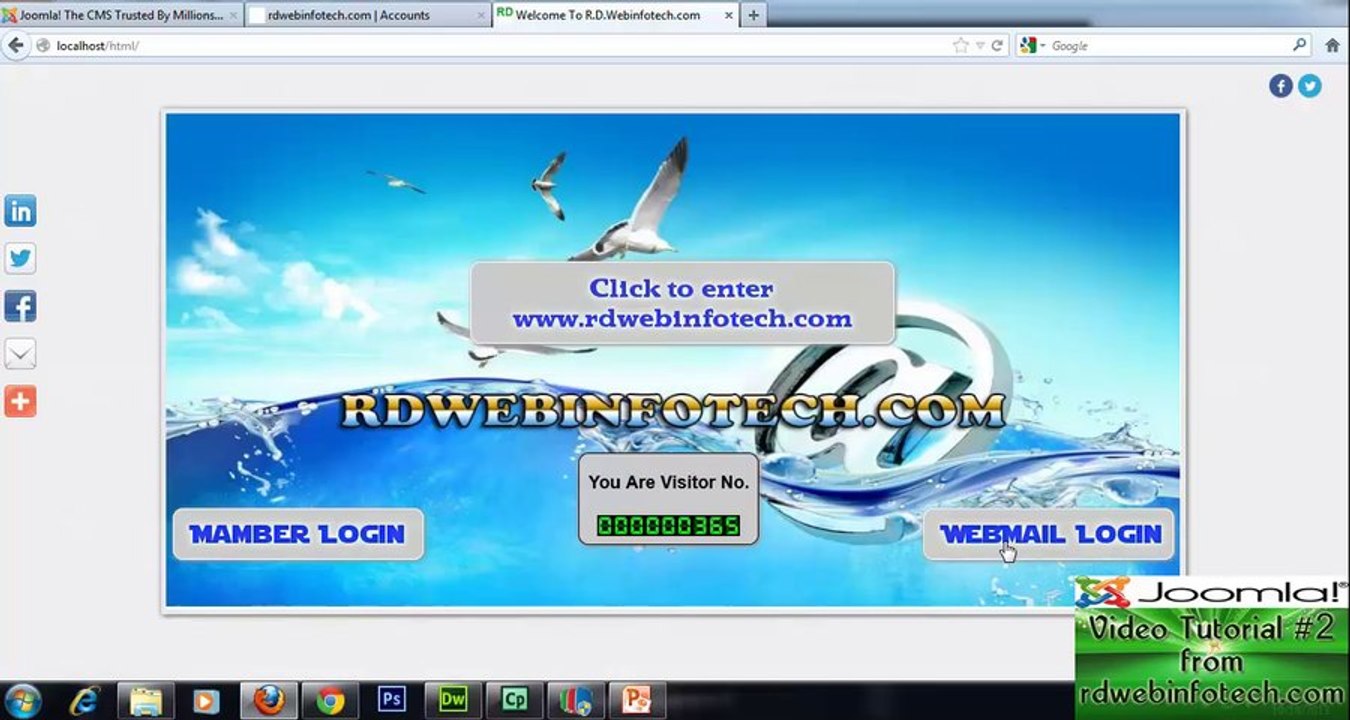 Joomla Hindi Tutorial #2 | How To Resister Free Domain & Hosting For Learning Joomla