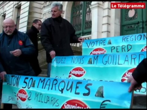Saupiquet. Les salariés interpellent le député-maire de Vannes