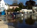 Saint-Goustan (56). Le port inondé une deuxième fois