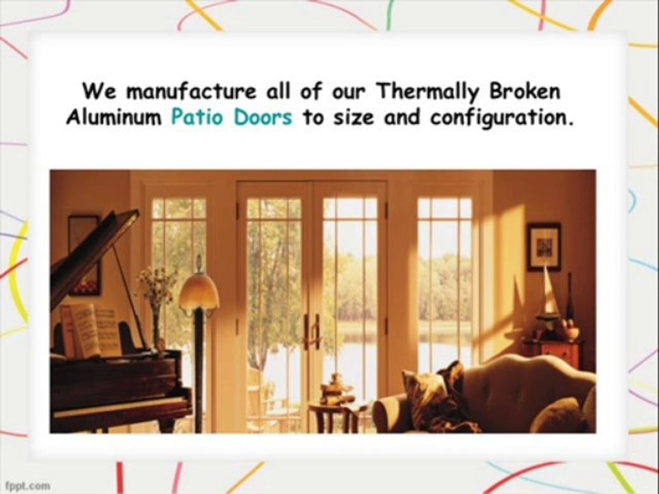 Have a Warm Home with Patio Doors