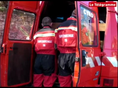 Vannes (56). Dans les pattes de chiens de pompiers...