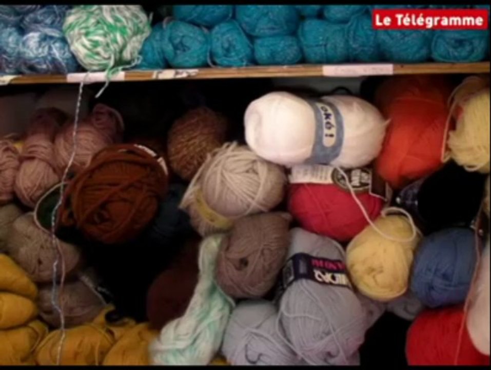 Plérin (22). Elles tricotent l'écharpe la plus longue du monde