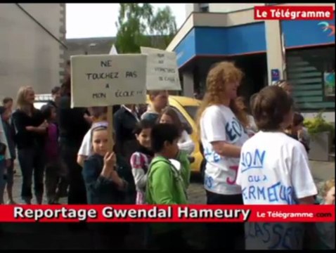 Saint-Brieuc. L'enseignement privé dans la rue