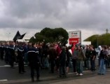 Manifestation de Jeune Bretagne à Landivisiau (29)