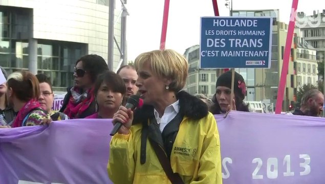 Existrans 2013: Geneviève Garrigos, présidente d'Amnesty International France