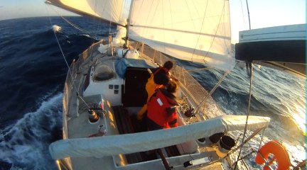 Loick, le voilier reporter n°6 - Grand départ : Un Gascogne d'enfer !