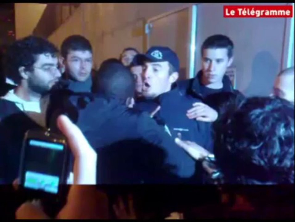 Guingamp. Incidents à la sortie du Roudourou