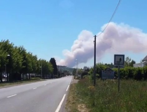 Incendie Monts d'Arrée