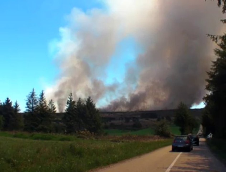 Incendie des Monts d'arrée