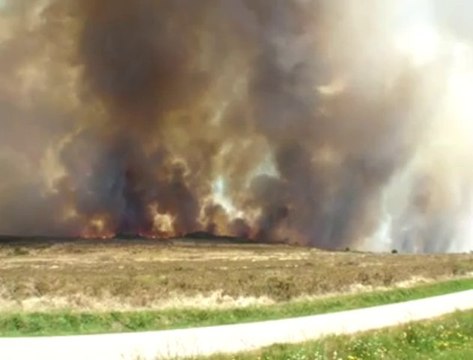 Incendie des Monts d'Arrée