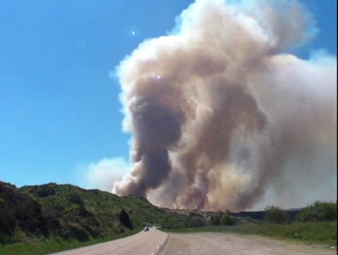 Incendie des Monts d'arrée