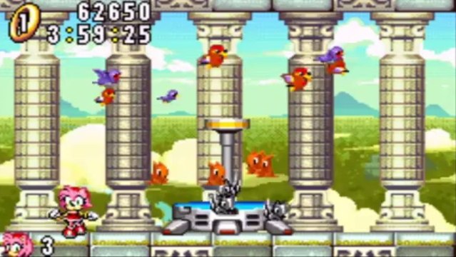 Sonic Advance - Amy : Angel Island Zone Act 2