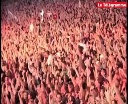 Vieilles Charrues. Les images du concert d'Indochine !