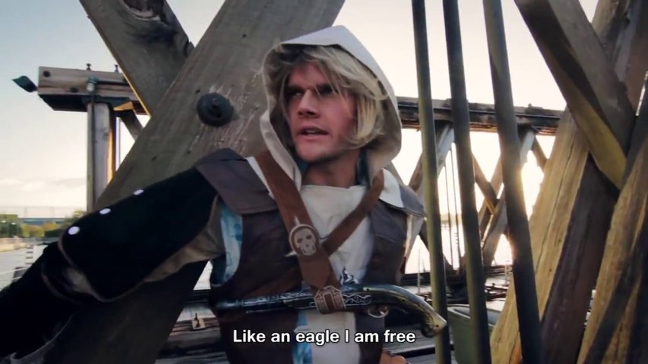 Assassins Creed 4 Black Flag - THE MUSICAL (feat. Jack Sparrow)