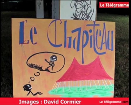 Bout du Monde. Derniers préparatifs au chapiteau