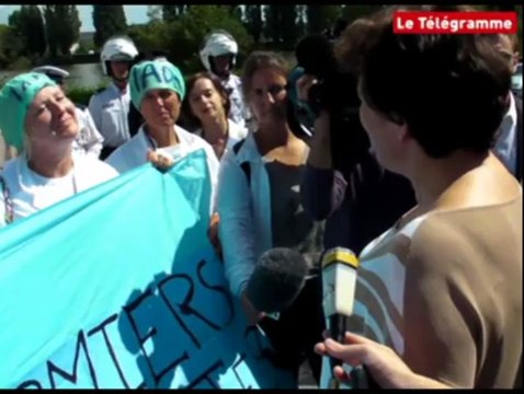 Vannes (56). Bachelot pense aux infirmiers anesthésistes